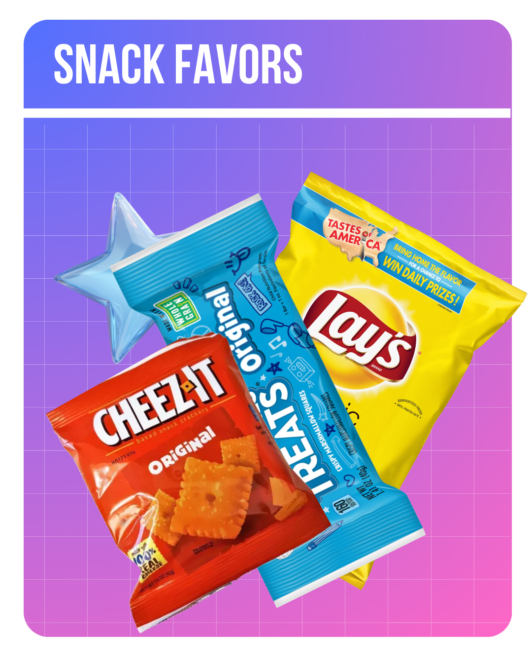 Sweet Pack Snack Favors