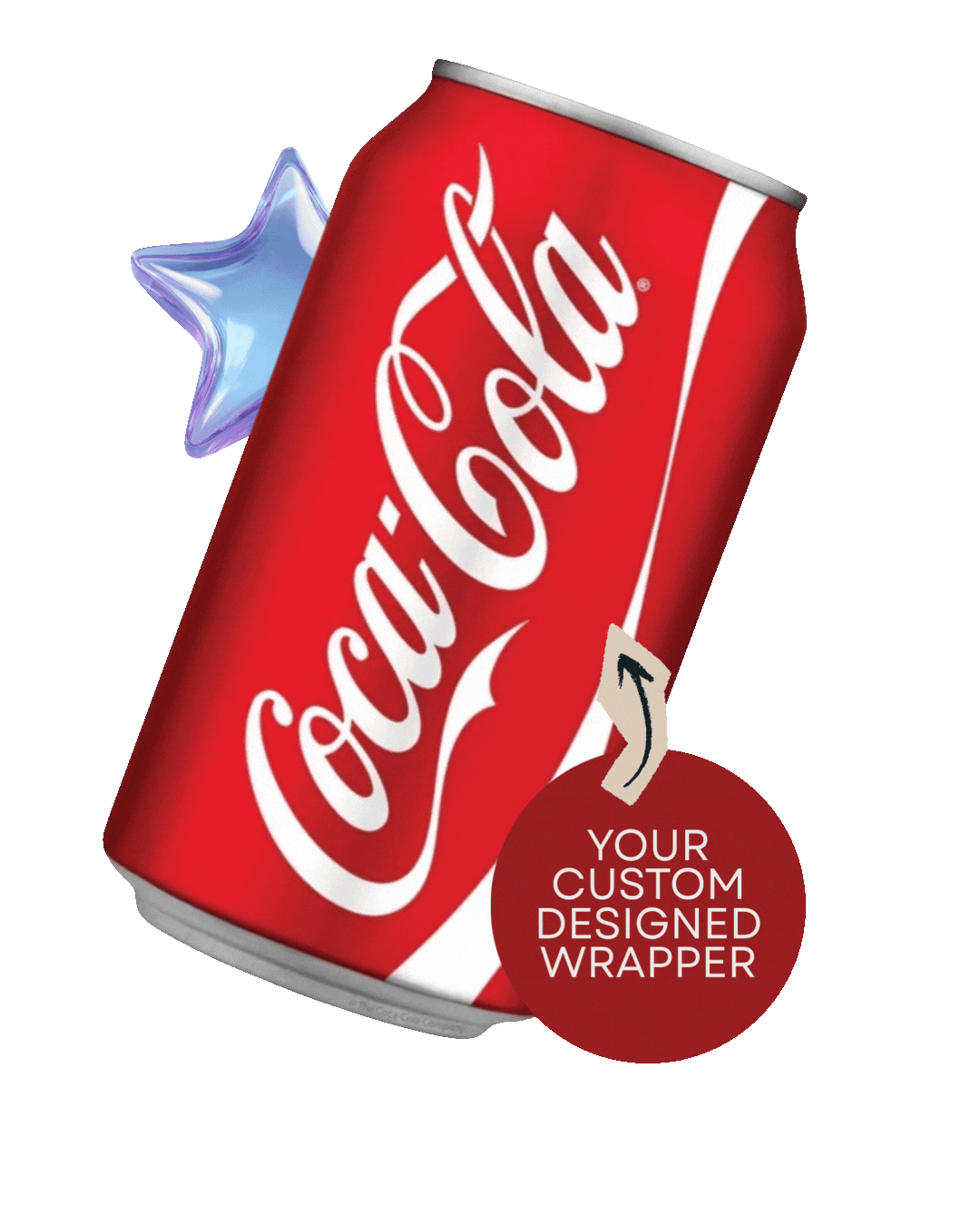 Soda Can (12 pack Labels ONLY!)