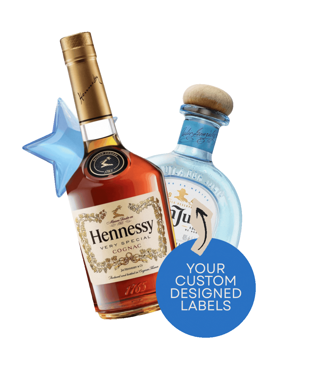 Liquor Bottles (12 pack)